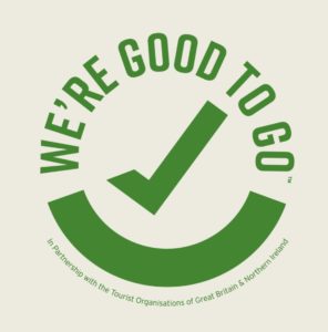 We're Good to Go Covid accreditation
