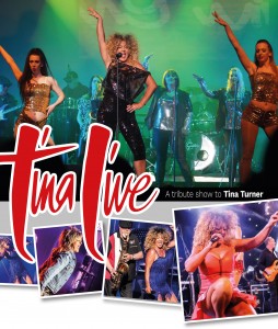 Tina Live performing with dancers